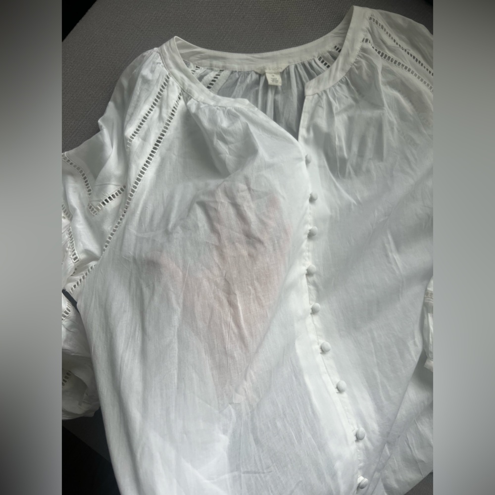 Caslon Split Neck Blouse - image 8